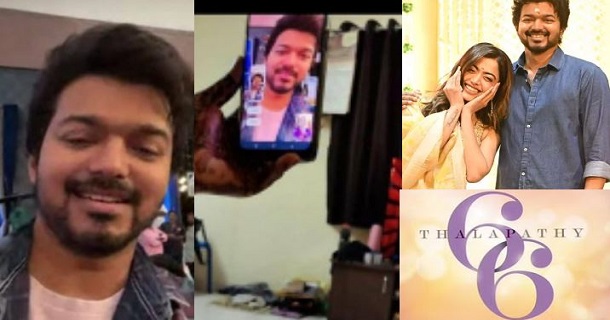 Vijay look from thalapathy66 shooting spot viral