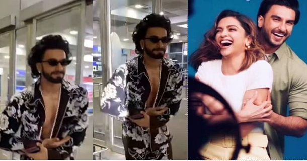 Ranveer singh shows sign to press people does he indicate deepika padukone pregnancy questions fans