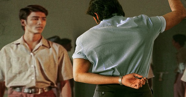 Dhanush 20 years in cinema field replicated in single image by vaathi crew team in poster