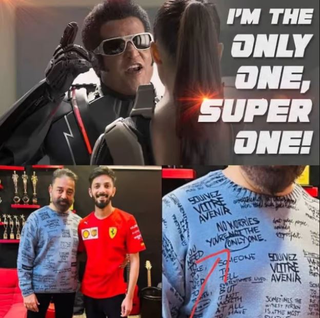 Does kamal indirectly answering rajinikanth dialogue viral post