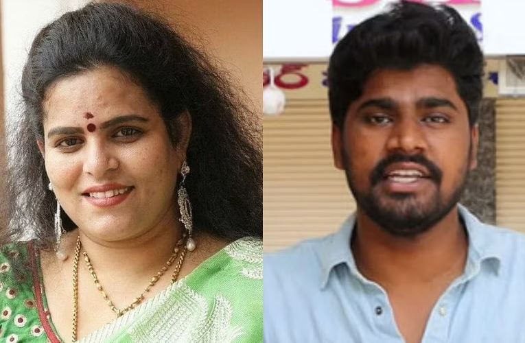 Telungu actress karate kalyani slaps youtuber srikanth reddy video getting viral