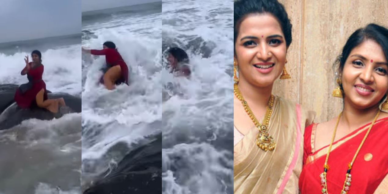 Dd sister vj priyadharshini shooting video viral