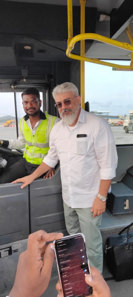 Ak61 ajith look photos getting viral on social media