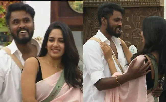 Amir proposes pavani reddy on bb jodigal stage video getting viral