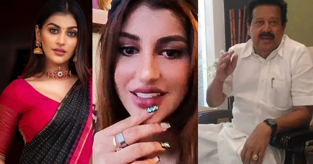 Yashika anandh replies for ponmudi speech about hindi speaking people comparing modi