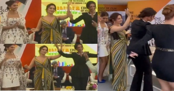 Tamanna deepika padukone pooja hegde dances in cannes film festival 2022