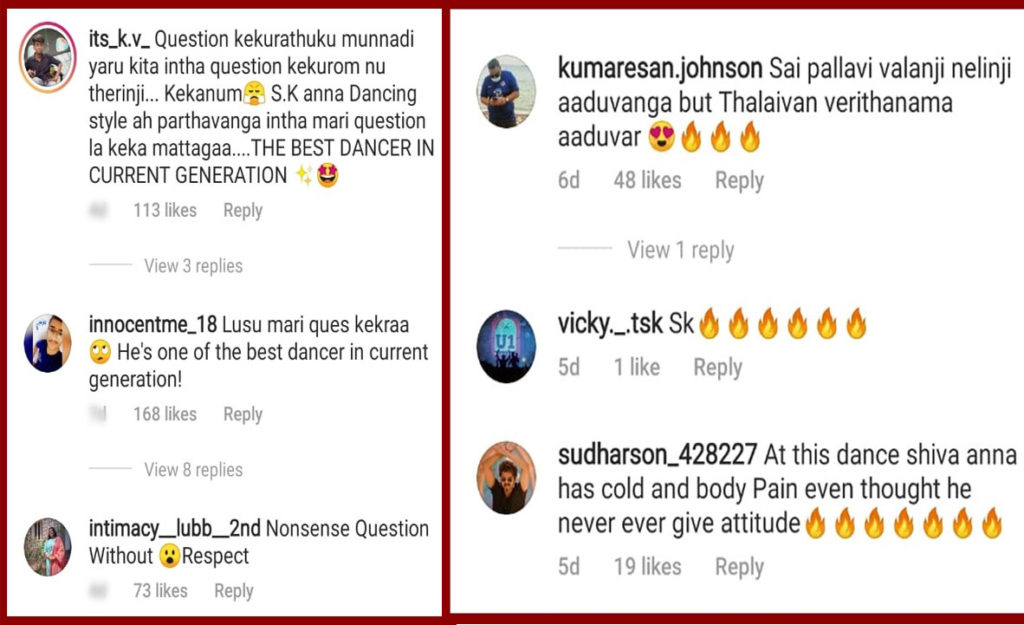 Sivakarthikeyan about dancing with sai pallavi video getting viral