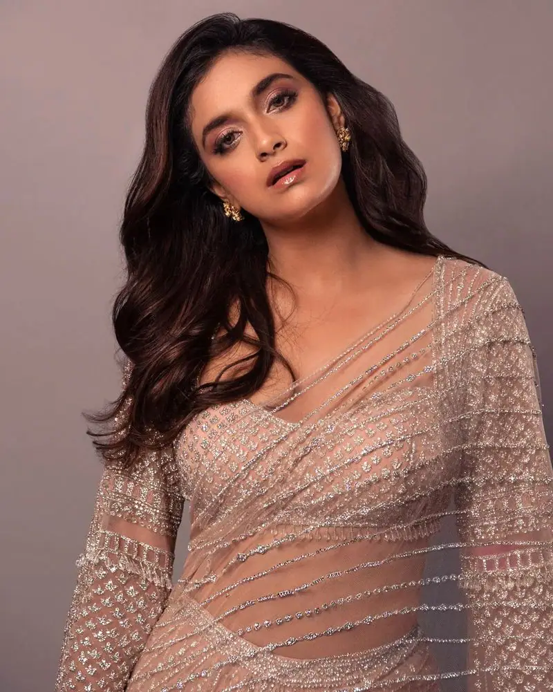 Keerthy suresh lips changed fans doubting does she did plastic surgery