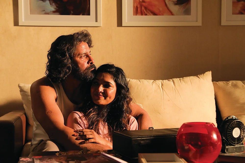 Mahaan deleted scenes of vikram and vani bhojan video getting viral on social media