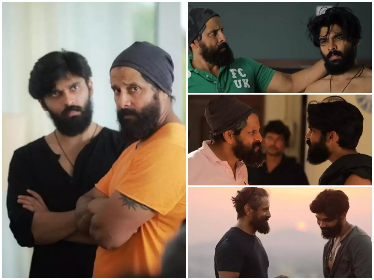 Mahaan deleted scenes of vikram and vani bhojan video getting viral on social media