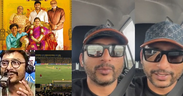 Rj balaji veetla vishesham trailer to be released in ipl play off