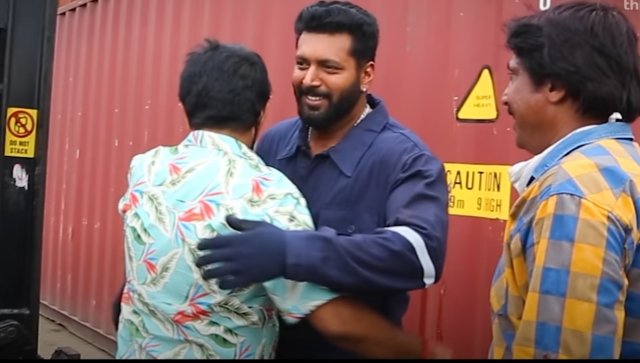 Jayam ravi agilan teaser got released and trending on youtube and social media