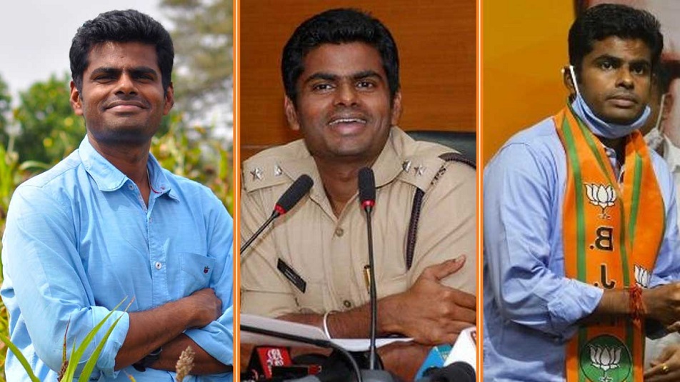 Bjp annamalai to act in movie poster getting viral