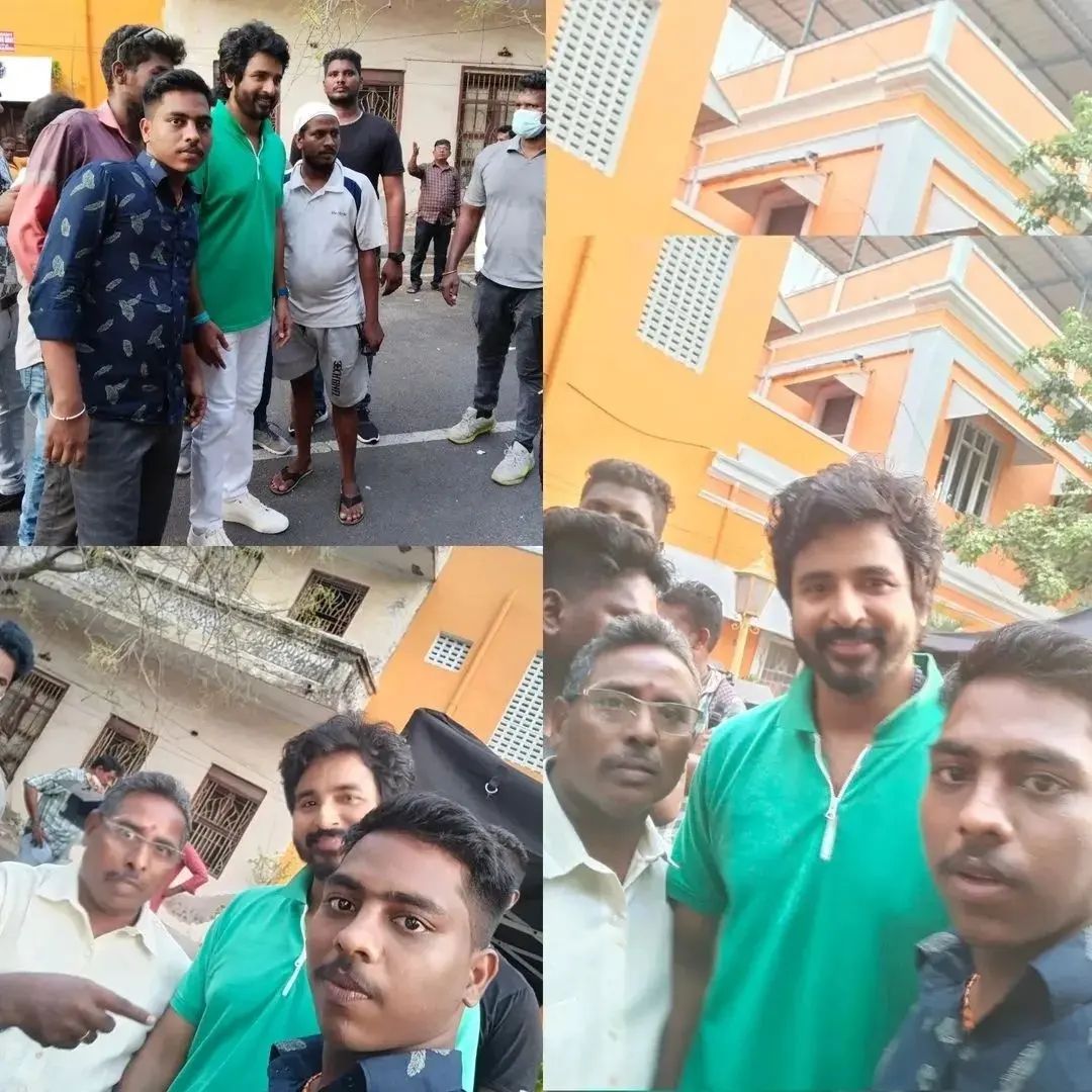 Sk20 sivakarthikeyan shooting video and photos viral on social media
