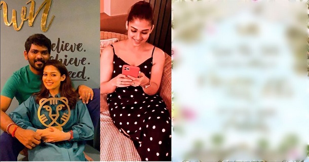 Vignesh shivan and nayanthara marriage invitation photo getting viral on social media