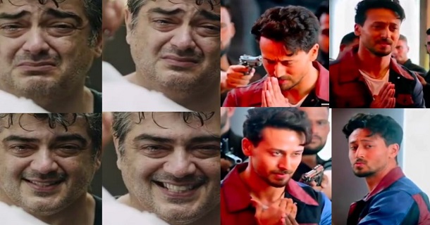 Vedhalam movie scene has been copied in bollywood movie