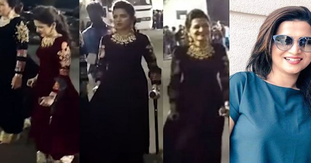 Vj divyadharshini dd walk with walking stick to legend audio launch