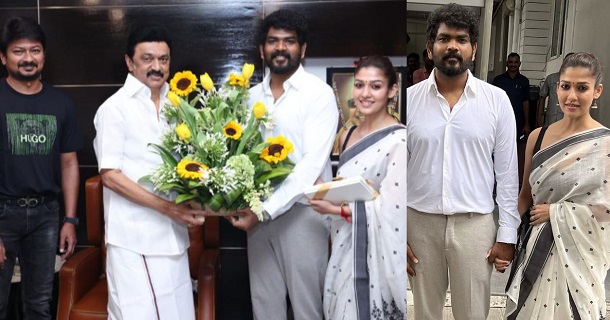 Vignesh shivan and nayanthara invites tamilnadu cm for marriage