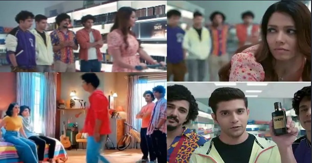 Body spray advertisement has been removed after sexual content