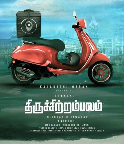 Dhanush to act as delivery boy in thiruchitrambalam movie