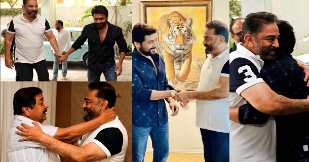 Kamal haasan gifts rolex watch for suriya for vikram movie character