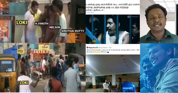 Bluesattai maaran video and meme about lokesh kanagaraj and nelson dilipkumar