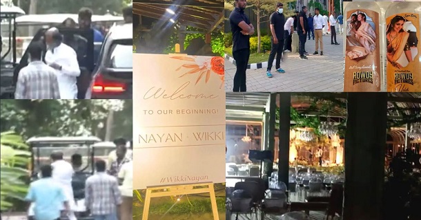 Nayanthara vignesh shivan marriage glimpse photos getting viral