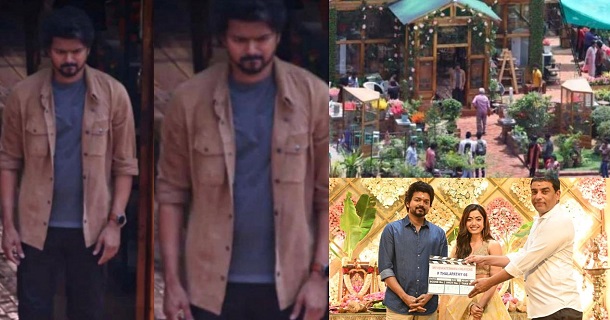 Thalapathy66 vijay look got leaked in internet