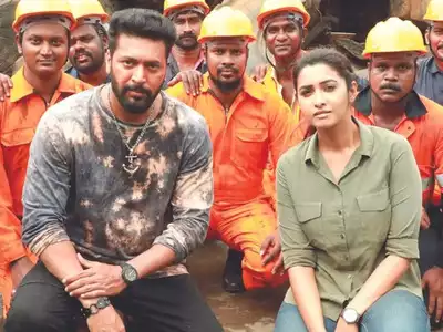 Jayam ravi agilan teaser got released and trending on youtube and social media