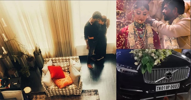 Nayanthara gifted 20 crore worth bungalow to vignesh shivan photos getting viral