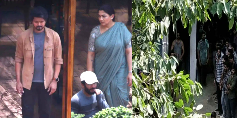 Thalapathy66 title varisu and first look photo trending on social media