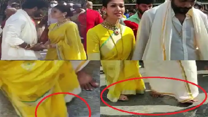 Vignesh shivan apology post for tirupati photoshoot and chappal issue in restricted area