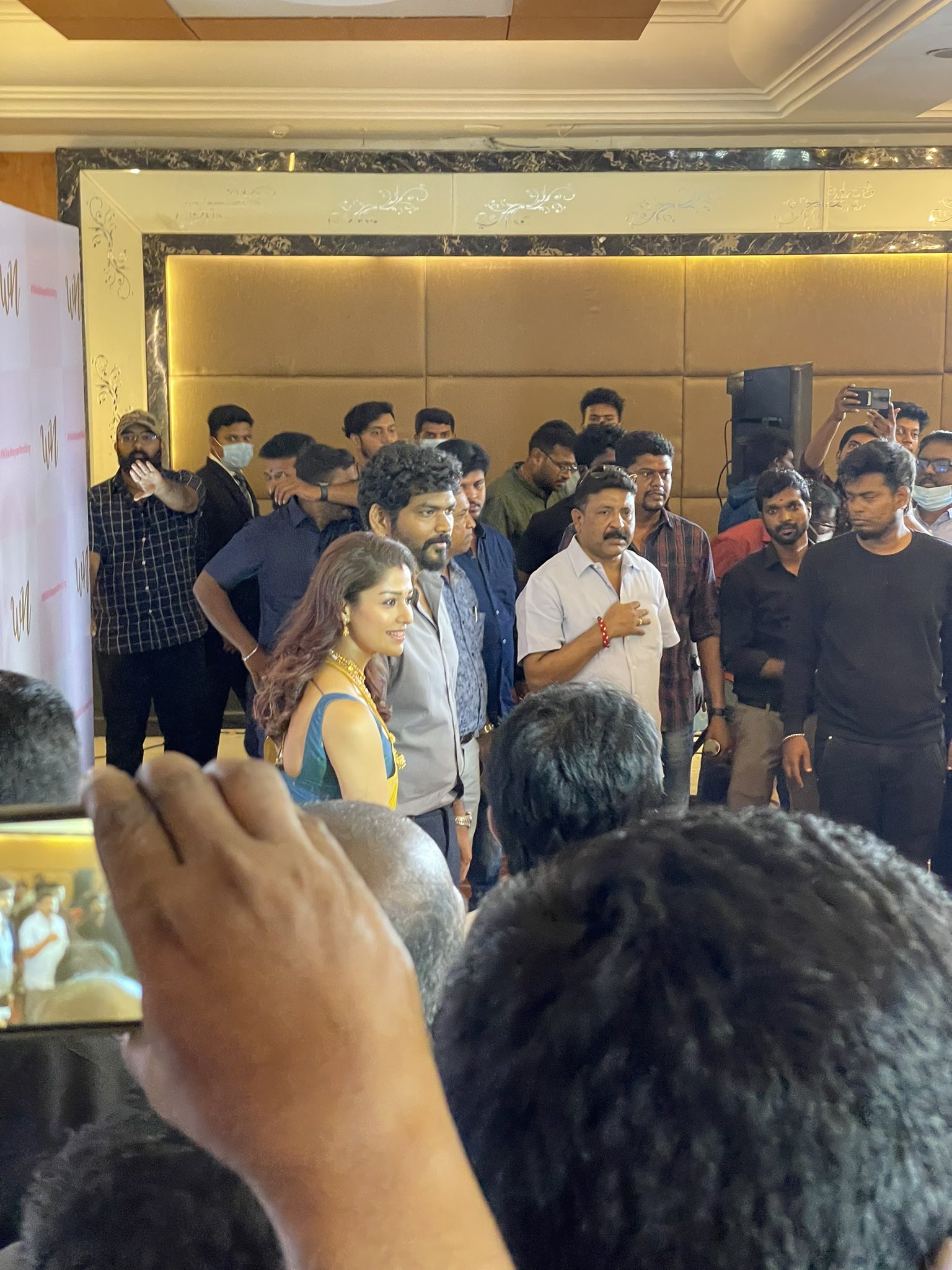 Vignesh shivan and nayanthara at press meet after marriage photos viral