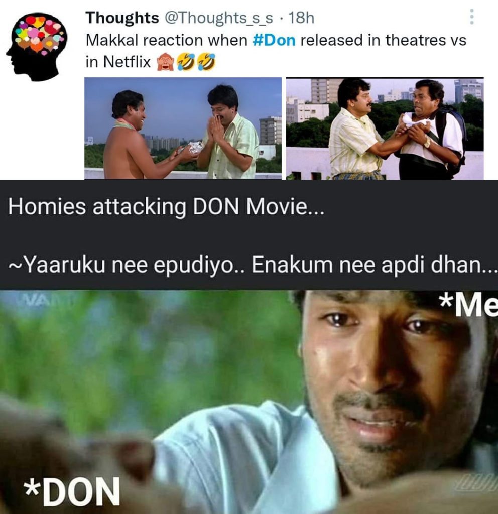 Don memes trending on social media after netflix release
