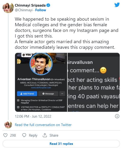 Doctor apologizes for previous comment about nayanthara marriage