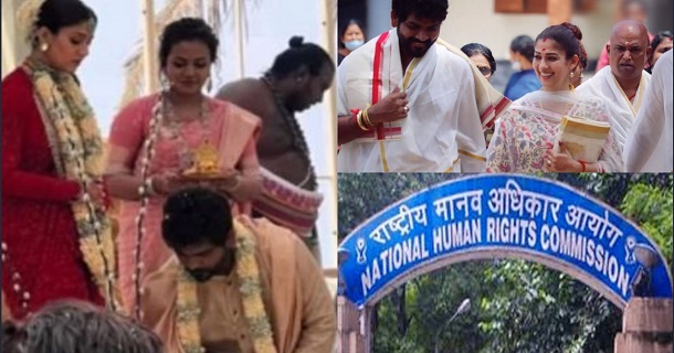 National human rights complaint against vignesh shivan and nayanthara