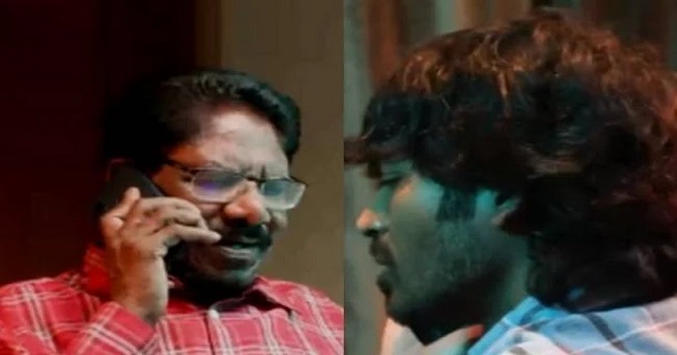 Bharathiraja dhanush conversation thiruchitrambalam glimpse video getting viral