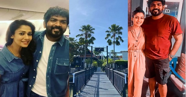 Vignesh shivan and nayanthara honeymoon photos getting viral on social media