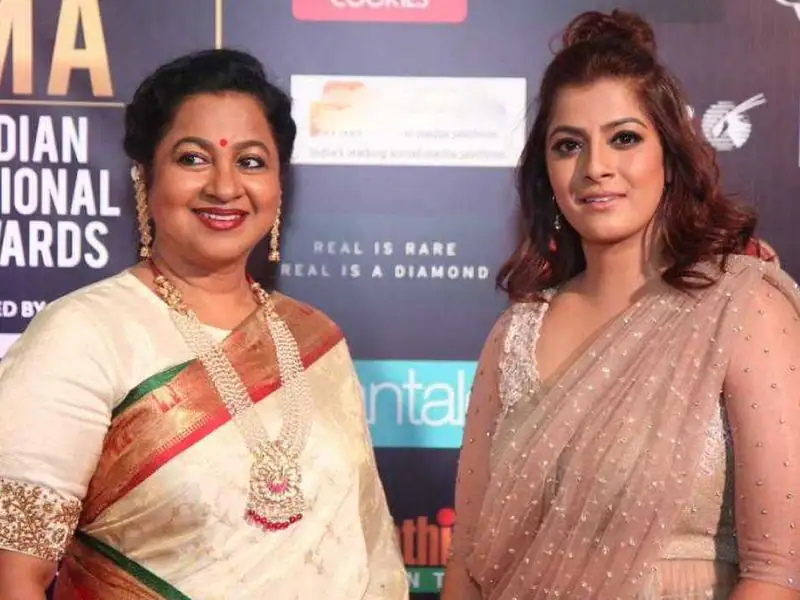 Varalakshmi sarathkumar speaks about radhika sarathkumar and her relationship