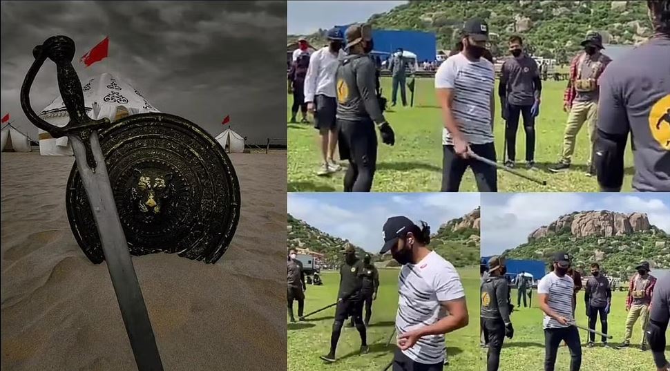 Ponniyin selvan part 1 chiyaan vikram scenes got leaked in internet fans shocked