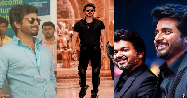 Sivakarthikeyan posts new photo with vijay taken during beast shooting