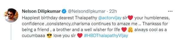 Thalapathy vijay fans apologizes for trolling to nelson