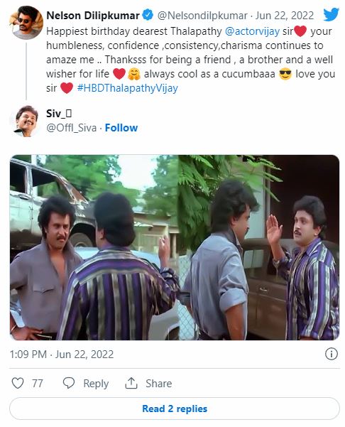 Thalapathy vijay fans apologizes for trolling to nelson