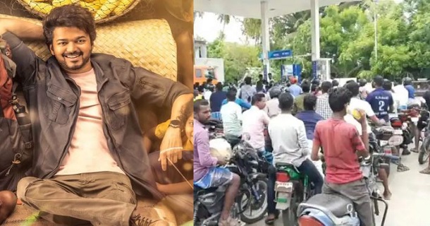 Free petrol for thalapathy vijay birthday whoever wears helmet