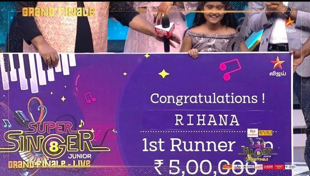 James vasanth angry on super singer finale song sung by 8 year old girl