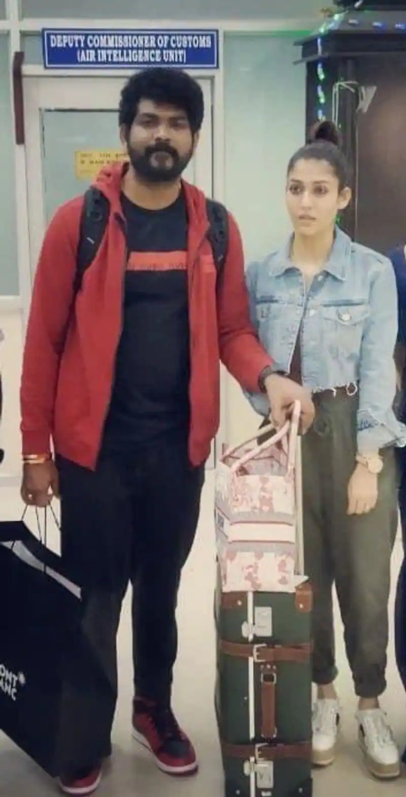 Nayanthara bouncers attacked press people in mumbai at jawan shooting video getting viral