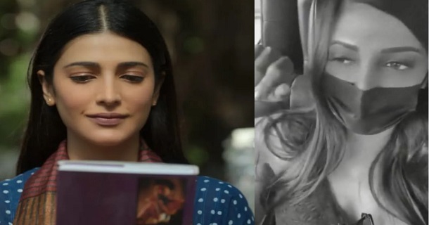 Shruthi haasan posts video about rumours spreading on internet