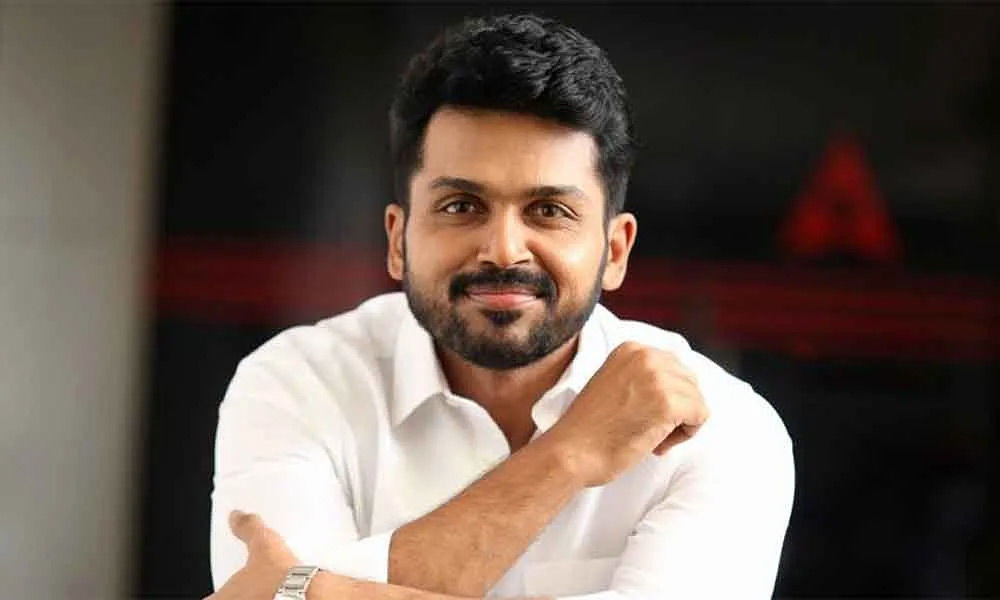Actor karthi renovate government school with his friends during viruman shooting