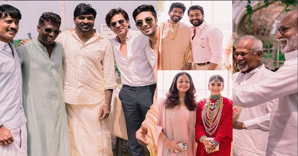 Kollywood to bollywood star celebrities in nayanthara vignesh shivan marriage