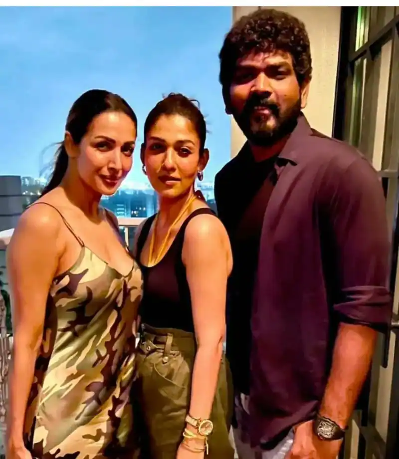 Nayanthara vignesh shivan met bollywood actress malaika arora photos getting viral on social media